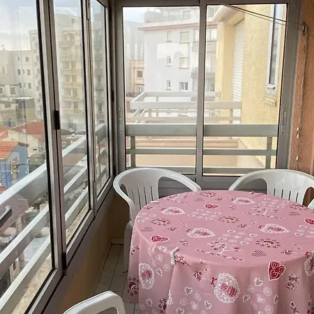 3 Pieces Avec Climatisation, Parking, Proche Pour 6 Personnes - Fr-1-750-70 דירה קאנט אן רוסיון